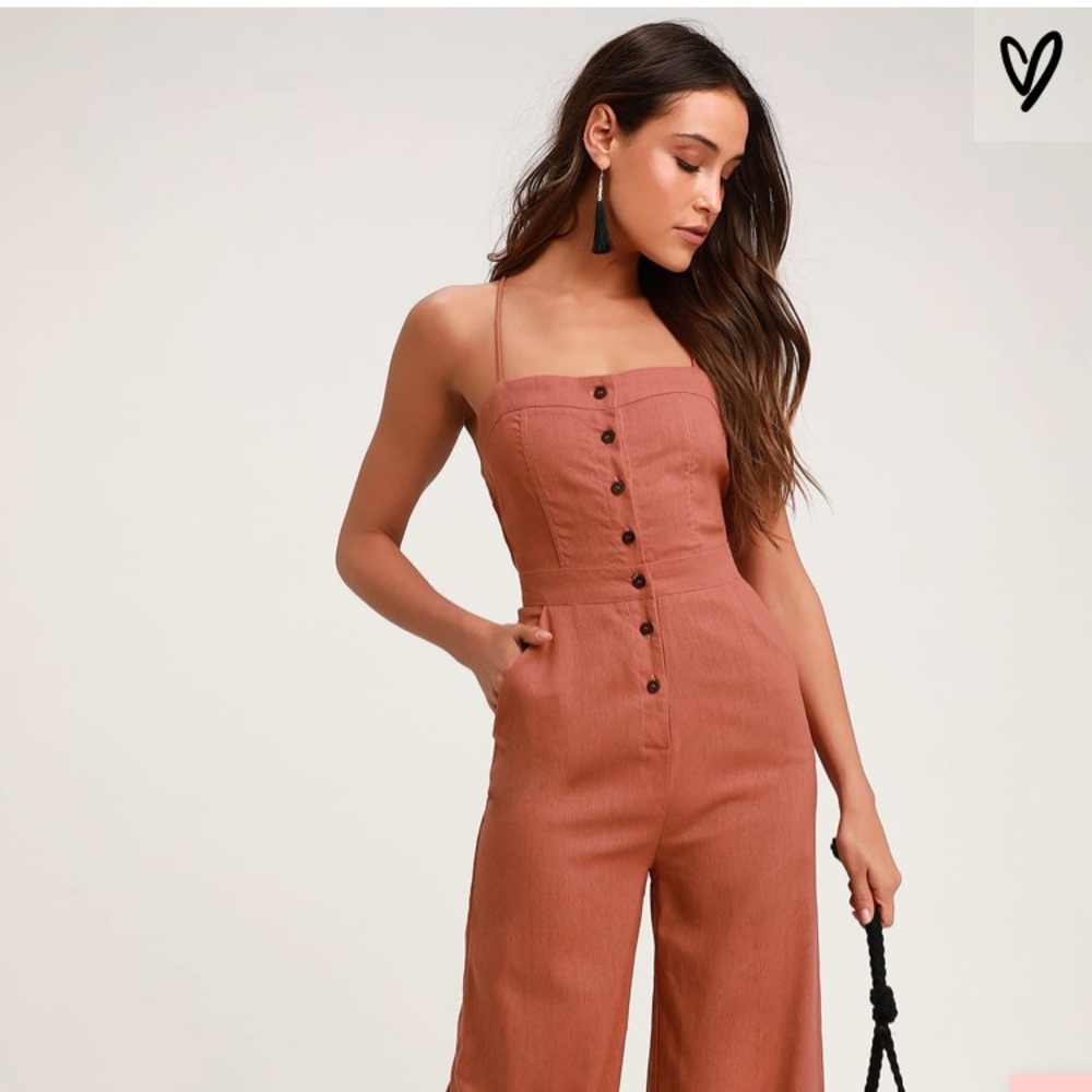 Rusty Rose Lulu’s Jumpsuit